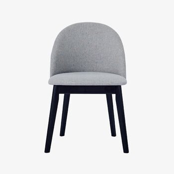 Стул Daiva Casa Ран черно-серый