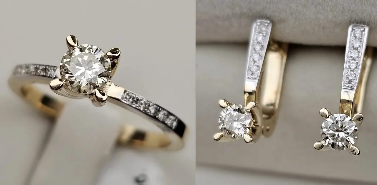 Комплект Deimantas 114120151 18р 0,46ct 0,67ct 0,10ct. купить,NaN