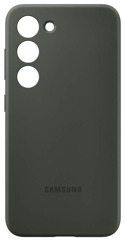 Чехол Samsung для Galaxy S23 Silicone Khaki EF-PS911TGEGRU зеленый купить,NaN
