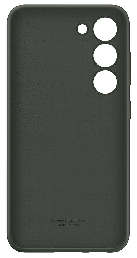 Чехол Samsung для Galaxy S23 Silicone Khaki EF-PS911TGEGRU зеленый купить,NaN
