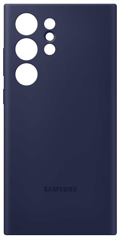 Чехол Samsung для Galaxy S23 Ultra Silicone Navy EF-PS918TNEGRU синий купить,NaN