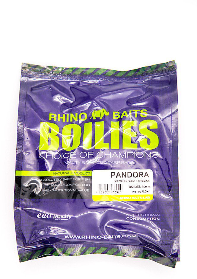 Бойлы Baits Rhino Pandora 14мм 0,5 кг купить,NaN