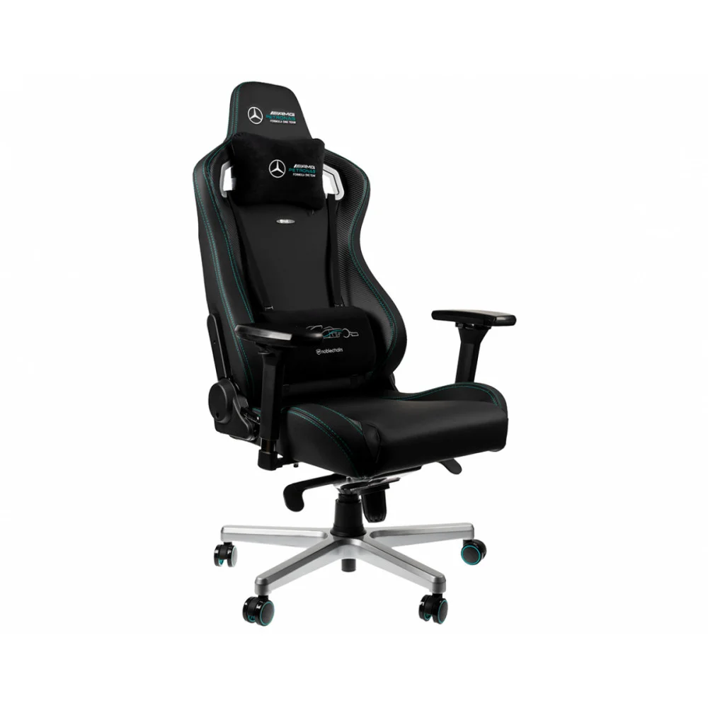 Игровое кресло Noblechairs Epic Mercedes-AMG Petronas Black купить,NaN