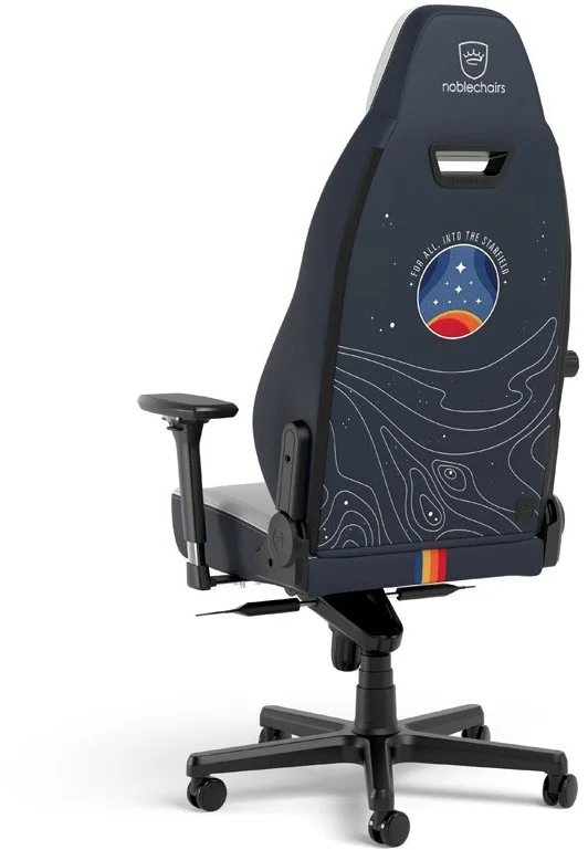 Игровое кресло Noblechairs Legend Starfield Edition NBL-LGD-PU-SFE Black White купить,NaN