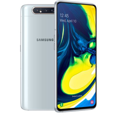 Смартфон Samsung Galaxy A80 128Gb Silver купить,NaN