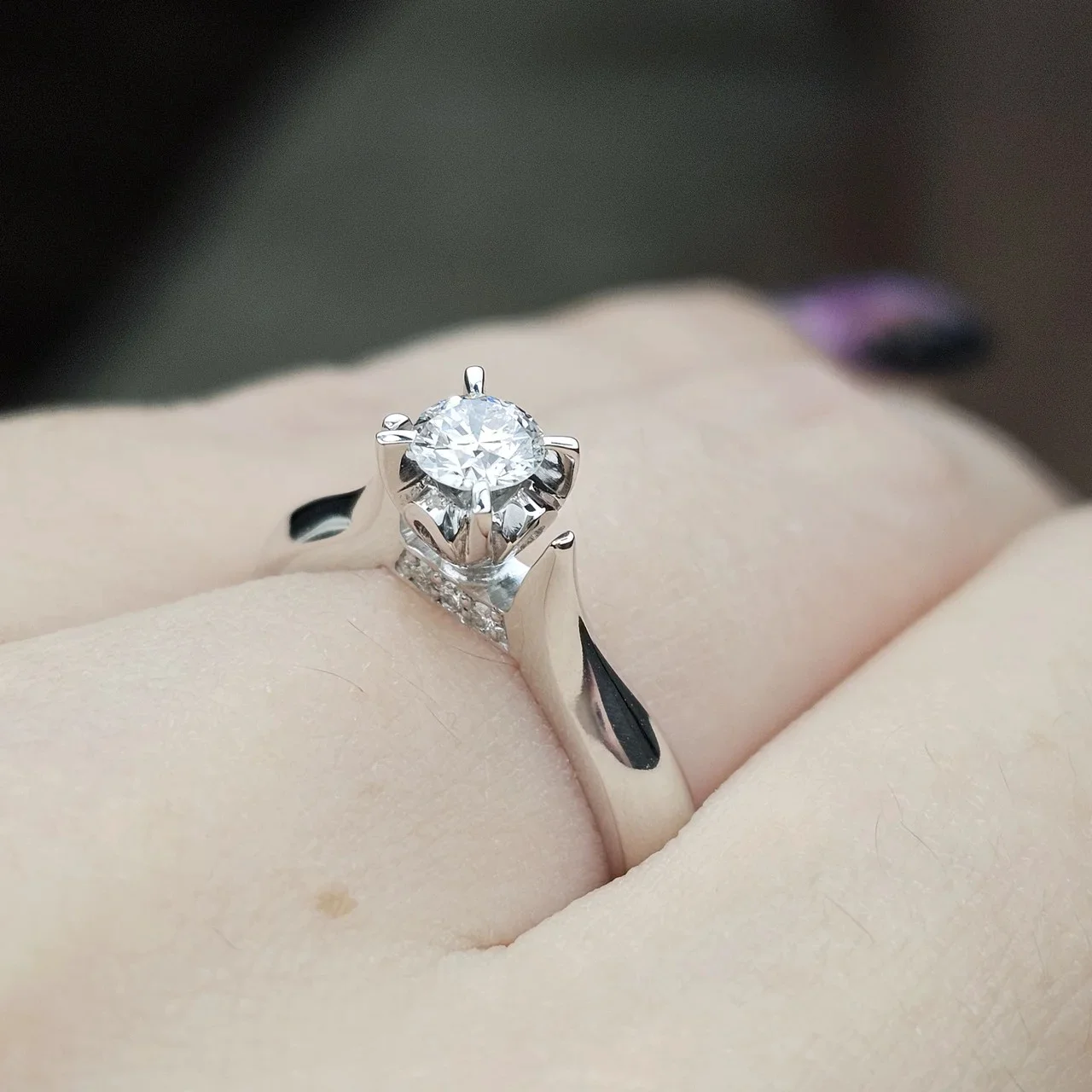 Кольцо Deimantas 113848356 17р 0,30ct. купить,NaN