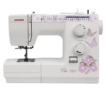 Швейная машина Janome  Clio 325 белая купить,NaN