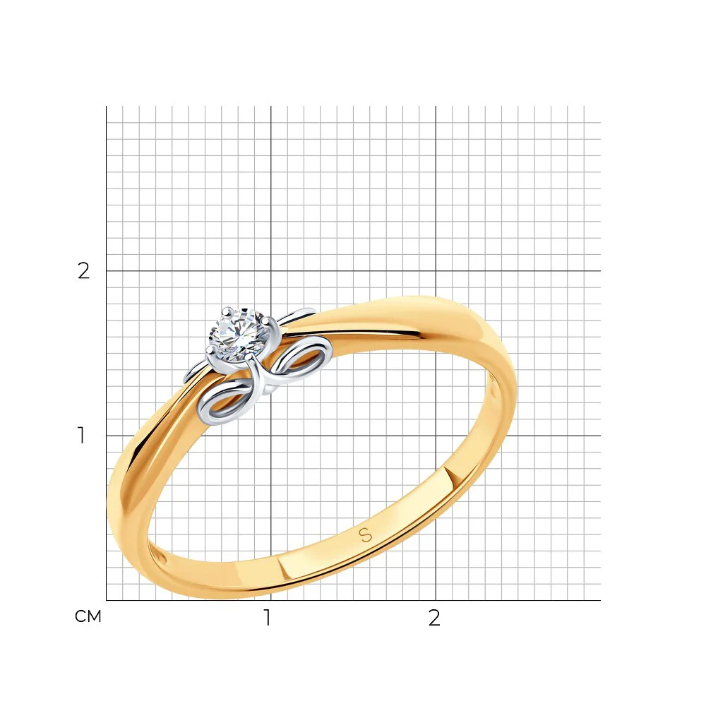 Кольцо Sokolov 1011533 16р 1,31гр. купить,289000