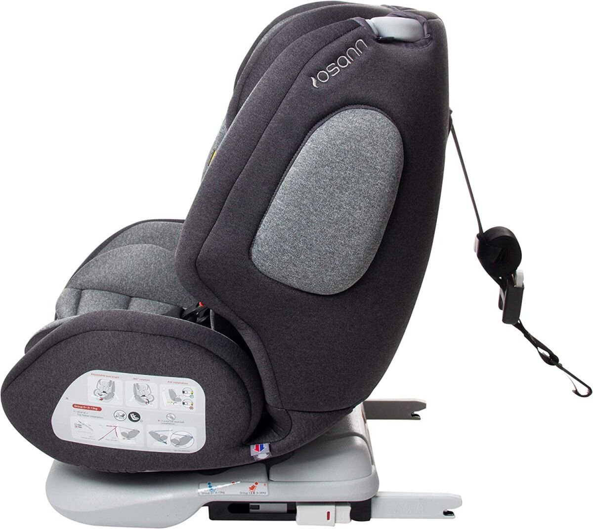 Автокресло Osann Eno 360° Universe Grey ru108-238-252 серое купить,NaN