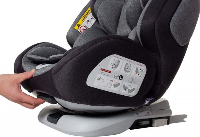 Автокресло Osann Eno 360° Universe Grey ru108-238-252 серое купить,NaN