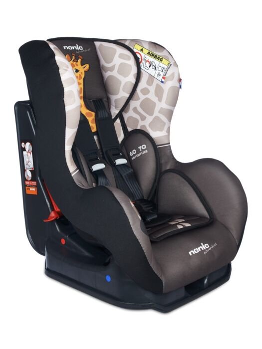 Автокресло Nania Cosmo SP Girafe Animals 394249 коричневое купить,NaN