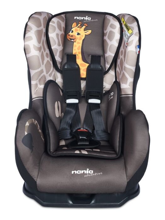 Автокресло Nania Cosmo SP Girafe Animals 394249 коричневое купить,NaN