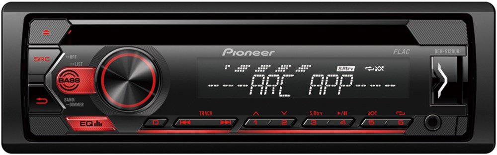 Автомагнитола Pioneer DEH-S120UB черная купить,NaN