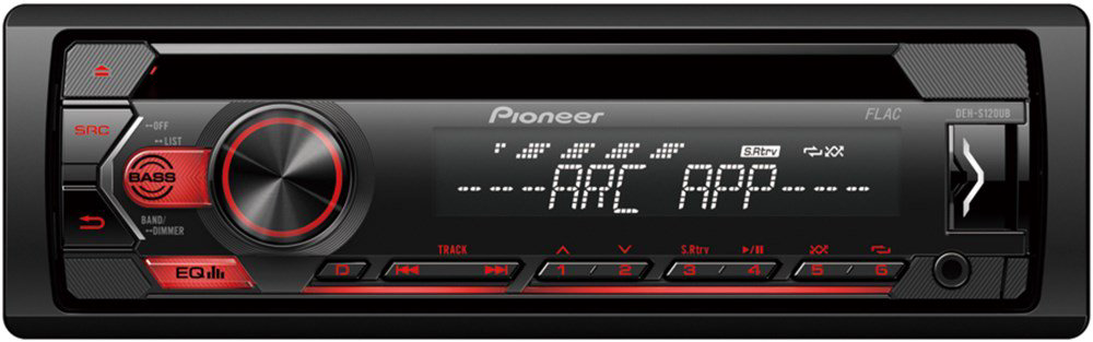 Автомагнитола Pioneer DEH-S120UB черная купить,NaN