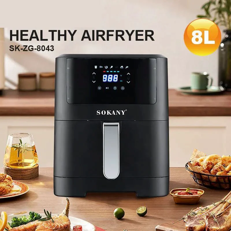 Аэрогриль Sokany SK-ZG-8043 черный