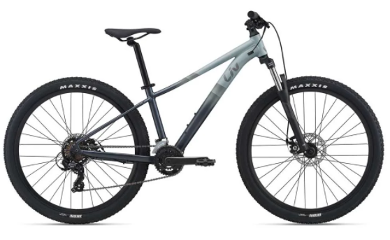 Велосипед Liv Tempt 4 2021 S 24 27.5" 21011243 серо-голубой купить,NaN