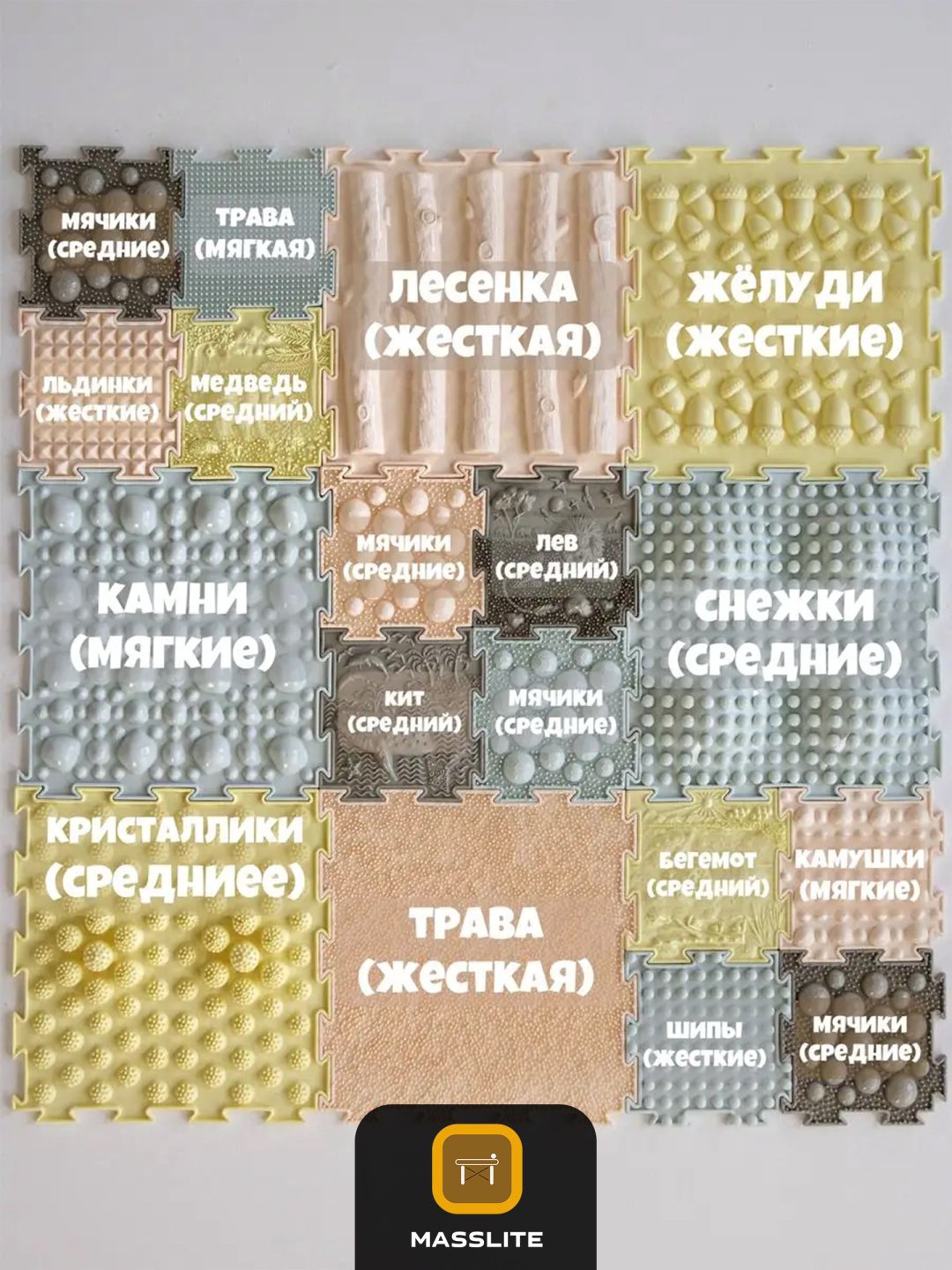 Коврик-пазл Ортодон DD-000190, 25x25 см купить,NaN