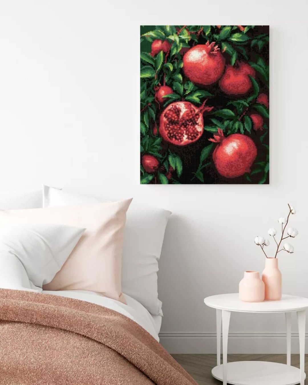 Алмазная мозаика BALMOND Цветущий гранат 50x40 см купить,NaN