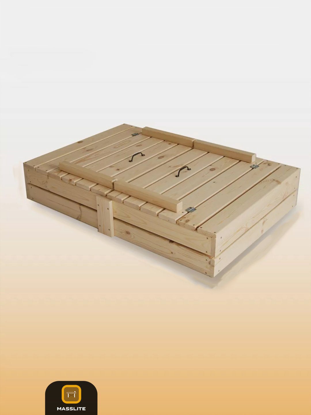 Песочница MassLite ZHM-000170, 120x79x20 см купить,NaN