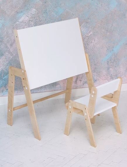 RuLes 147449059 растущая парта, 60x45x52 см, белый