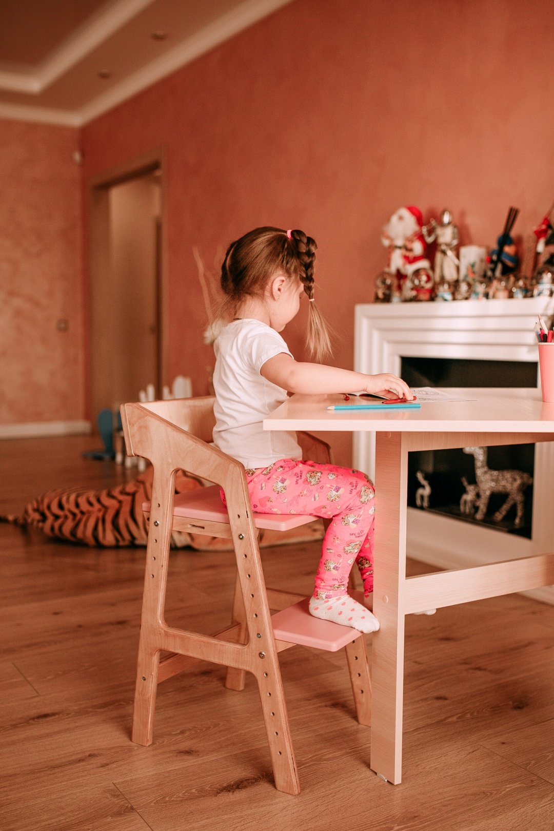 Растущий стульчик Tima Toma tito_01 фанера 37x42x73 см бежевый