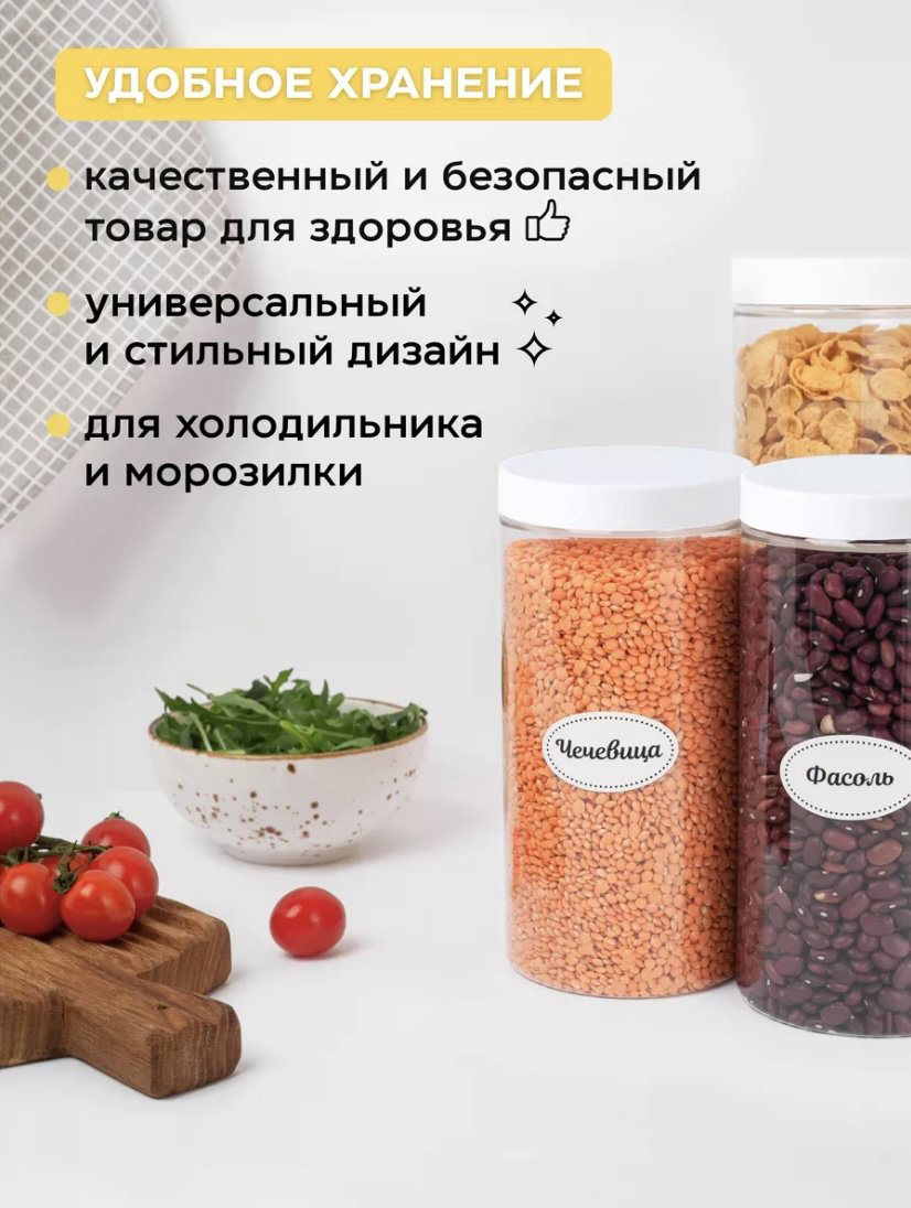 Набор контейнеров 148844659, пластик купить,NaN
