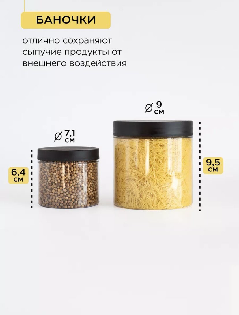 Набор контейнеров 209983425, пластик купить,NaN