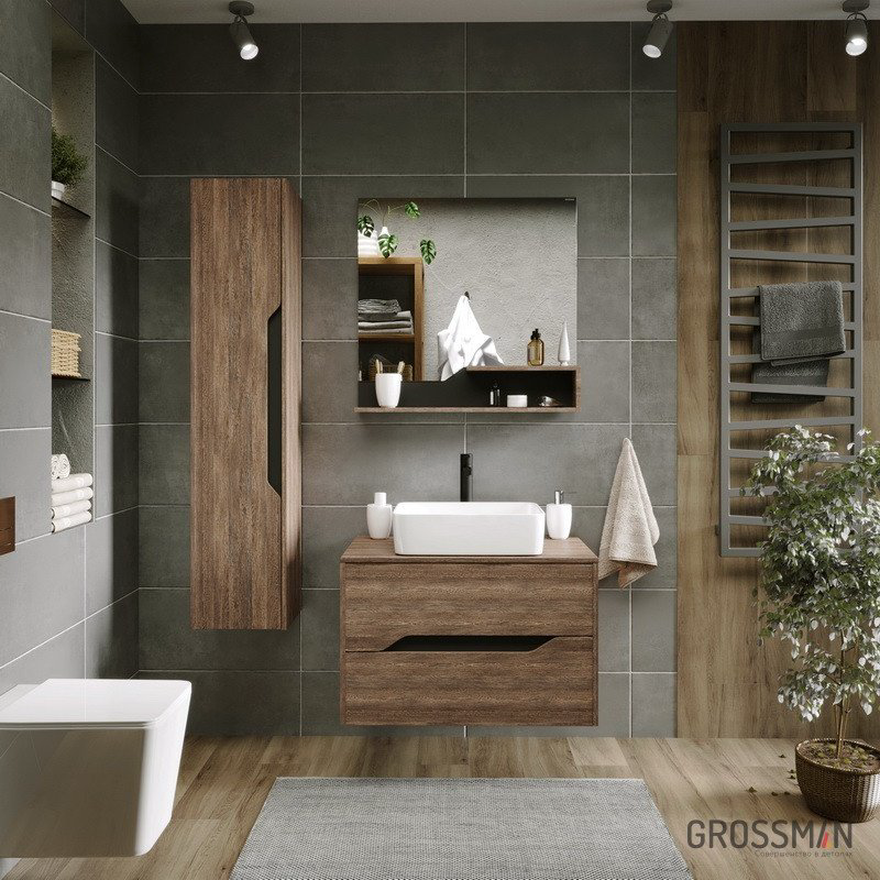 Зеркало настенное Grossman 80x80см купить,80300