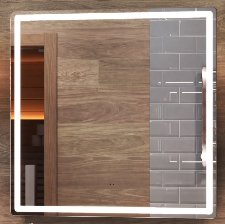 Зеркало настенное Vigo Geometry Comfort 70x70см купить,91668