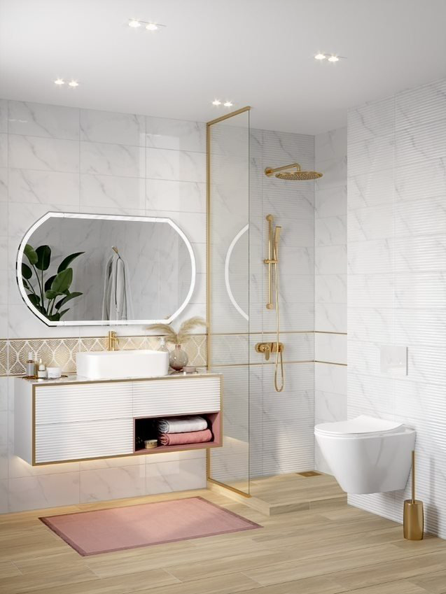 Зеркало настенное Cersanit LED 090 design 120x70см купить,110600