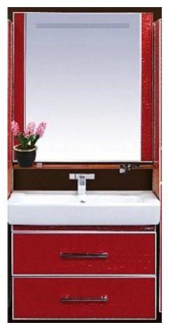 Зеркало настенное Kabinka.kz Гранд Luxe 80x85см купить,NaN