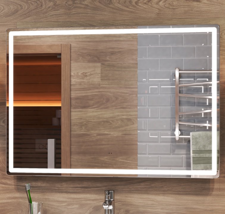 Зеркало настенное Vigo Geometry Comfort 100x70см