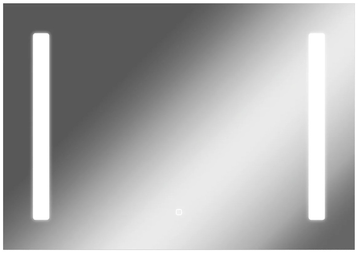 Зеркало настенное Домино Good Light 2-100 100x70см купить,NaN