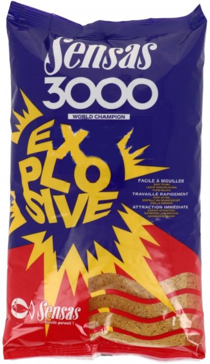 Прикормка Sensas 3000 Explosive Bremes 1000гр купить,NaN
