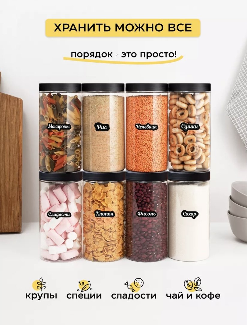 Набор контейнеров _140350239, пластик купить,NaN