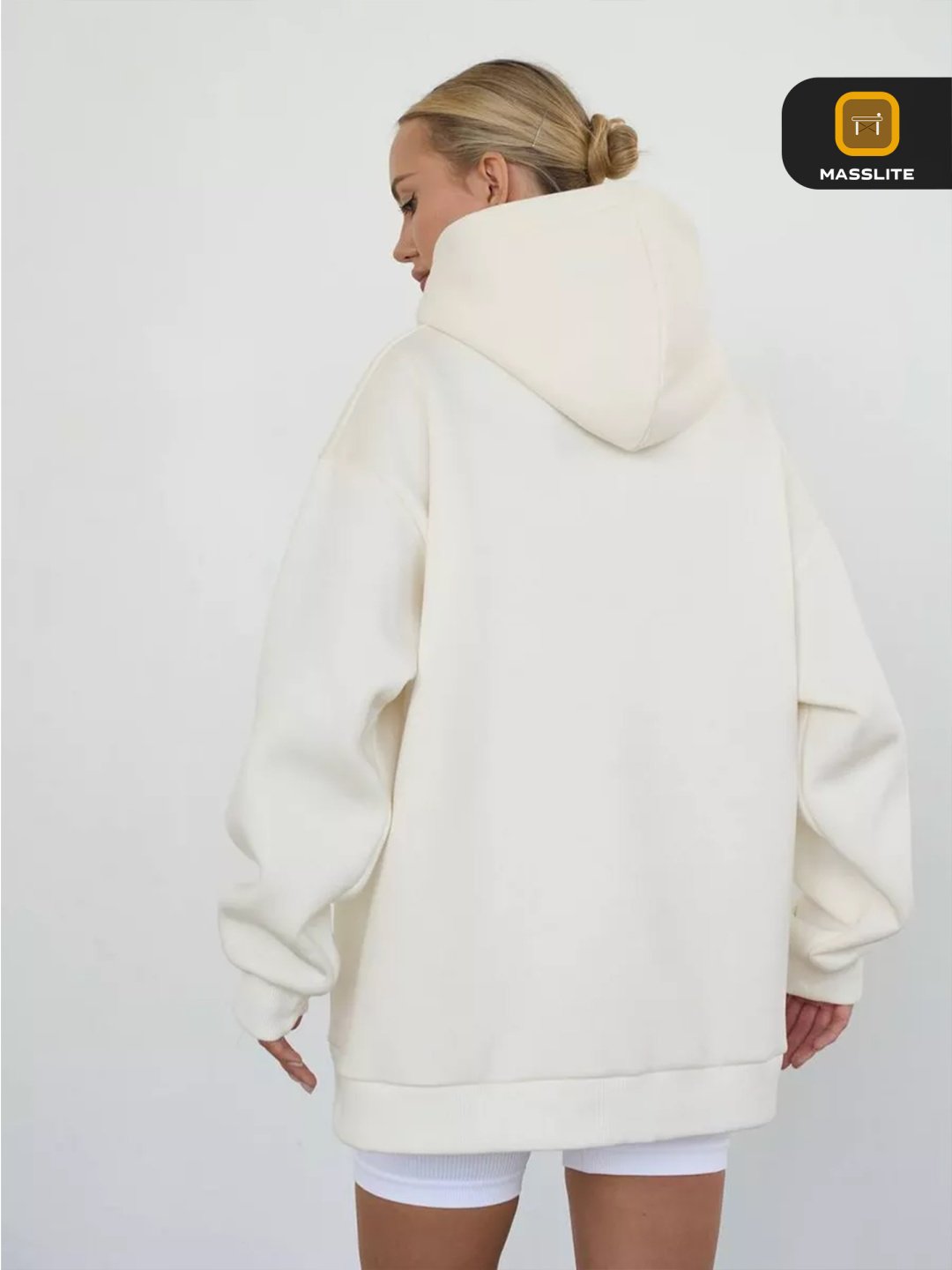 Худи MassLite The Movement Club белый купить,NaN
