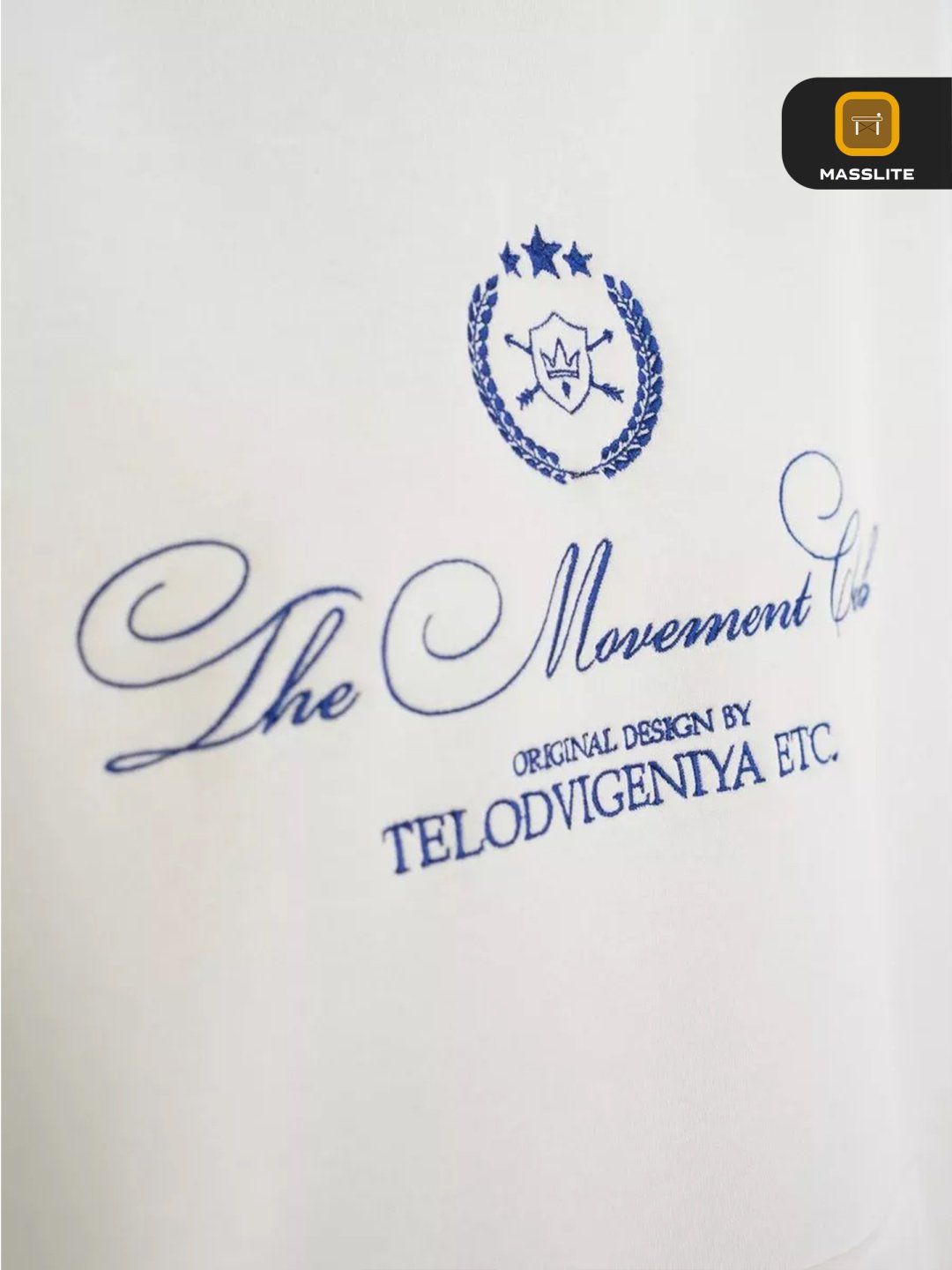 Худи MassLite The Movement Club белый купить,NaN