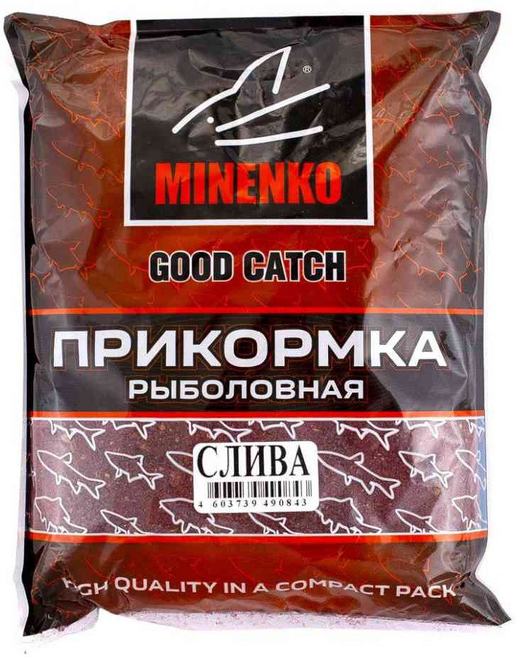 Прикормка Minenko Good Catch Слива 700гр купить,NaN