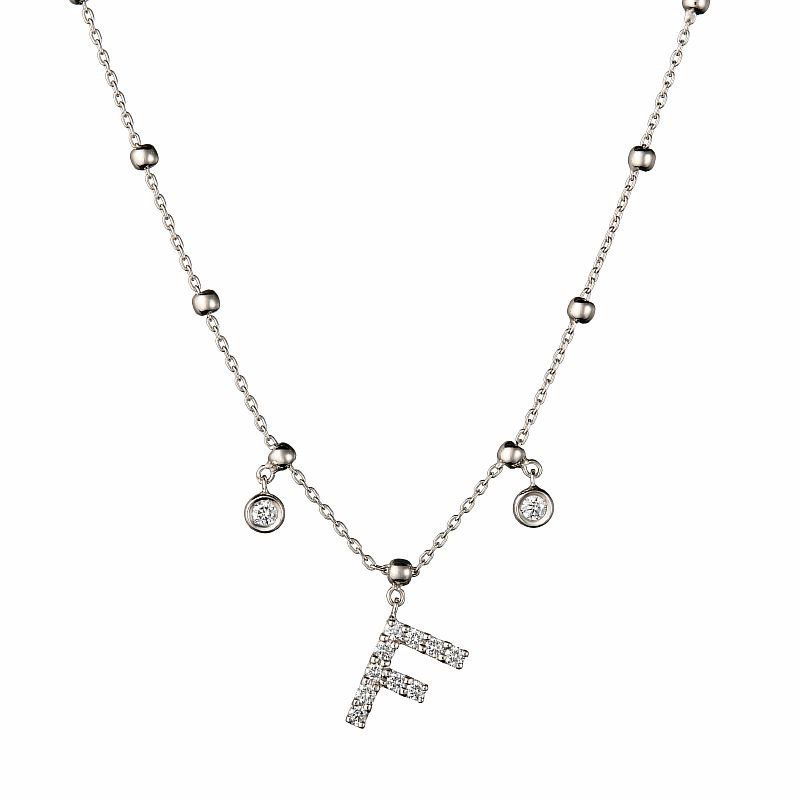 Колье Crivelli 6213 crv 45см 4,8гр 0,31ct. купить,NaN