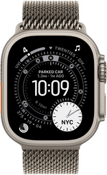 смарт-часы Apple Watch Ultra 3 2025 GPS+Cellular 49 мм Rugged Titanium Case Natural Titanium Milanese Loop - L