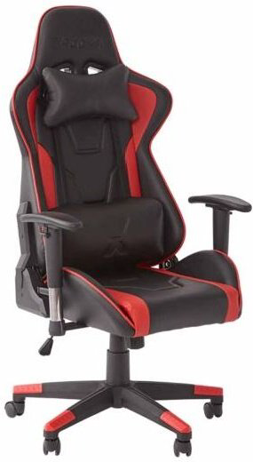 Игровое кресло XRocker Bravo черно-красное
