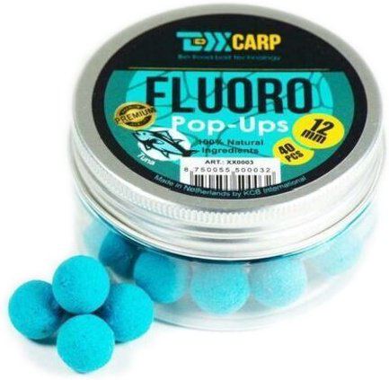 Бойлы TEXX Carp  Fluoro Pop-Ups Tuna 12mm 40 pcs купить,NaN