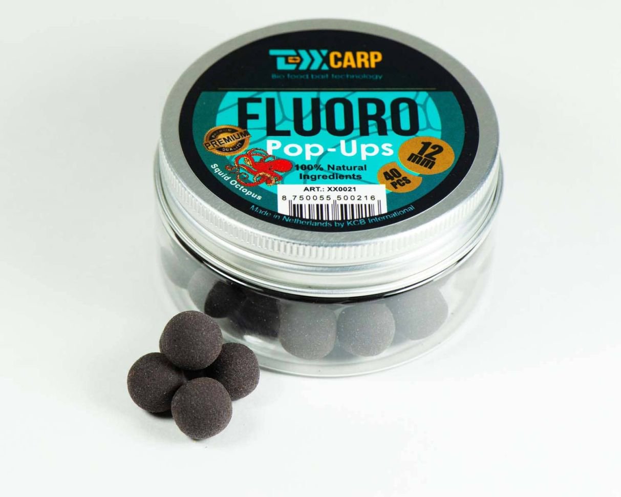 Бойлы TEXX Carp  Fluoro Pop-Ups Squid Octopus 12mm 40 pcs купить,NaN