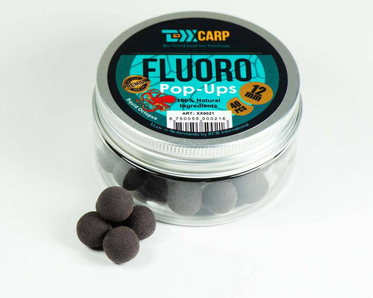 Бойлы TEXX Carp  Fluoro Pop-Ups Squid Octopus 12mm 40 pcs купить,NaN