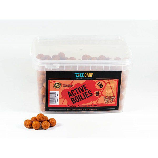 Бойлы TEXX Carp Active Boilies Squid 16mm 1kg  купить,NaN