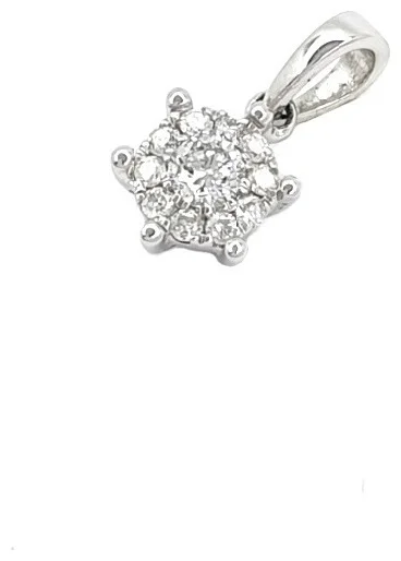 Кулон Goldos Premium SDP1824W-13 0,69гр 0,14ct. купить,NaN