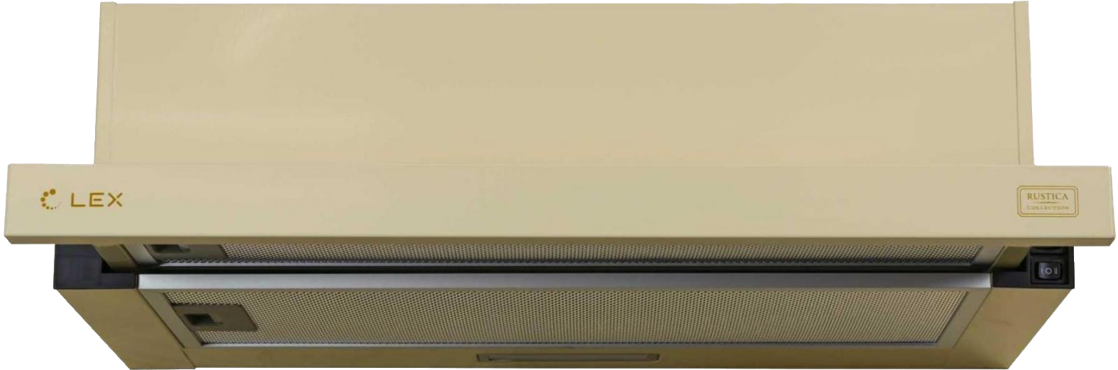Встраиваемая вытяжка Lex Hubble 500 Ivory бежевая