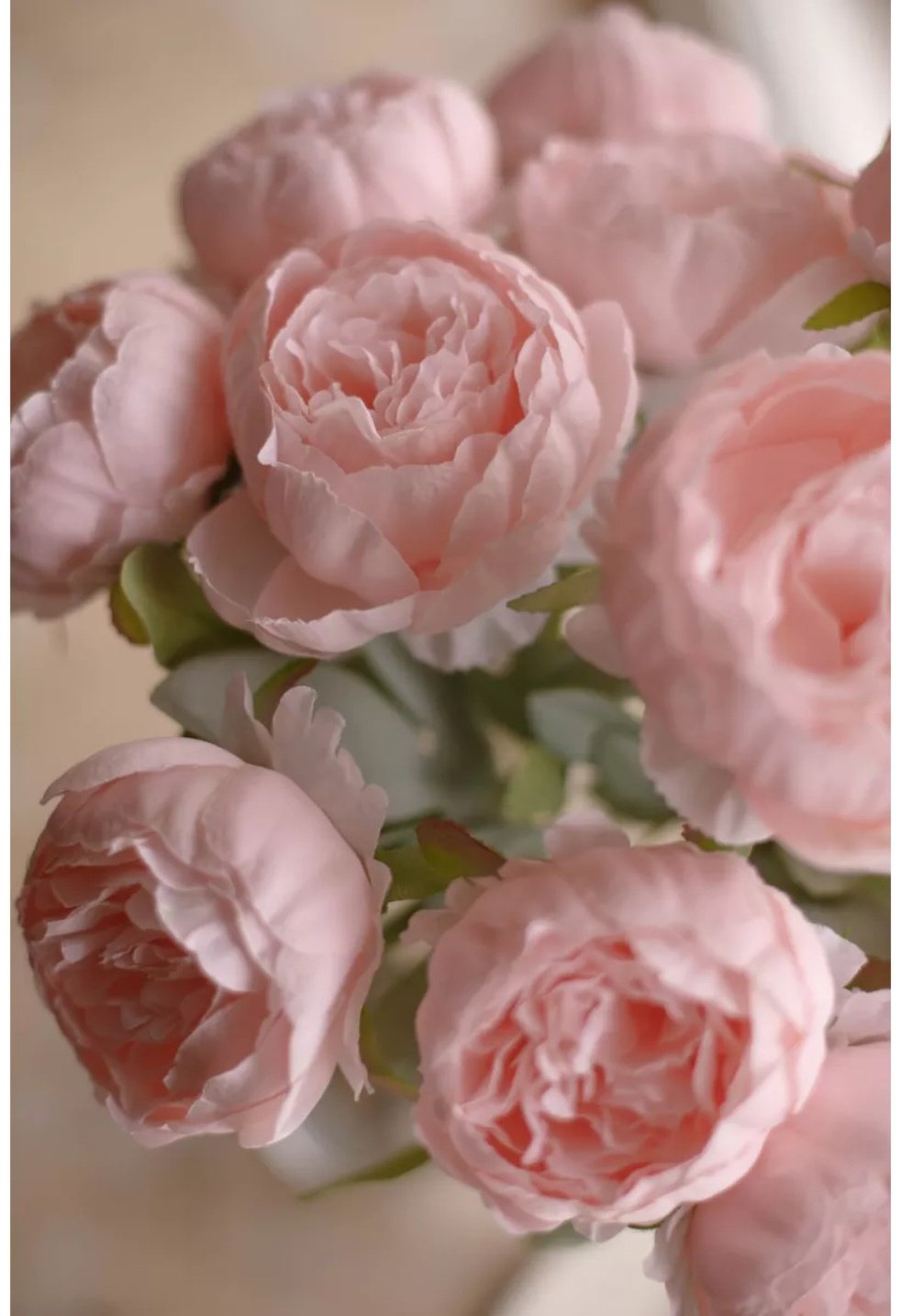 Пион 45 см, Искусственные цветы