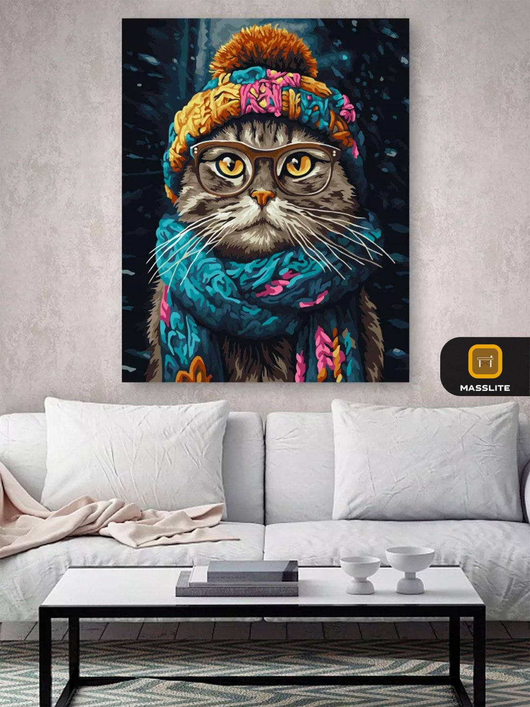 Картина MassLite Время утепляться холст на подрамнике 40x50 см купить,NaN