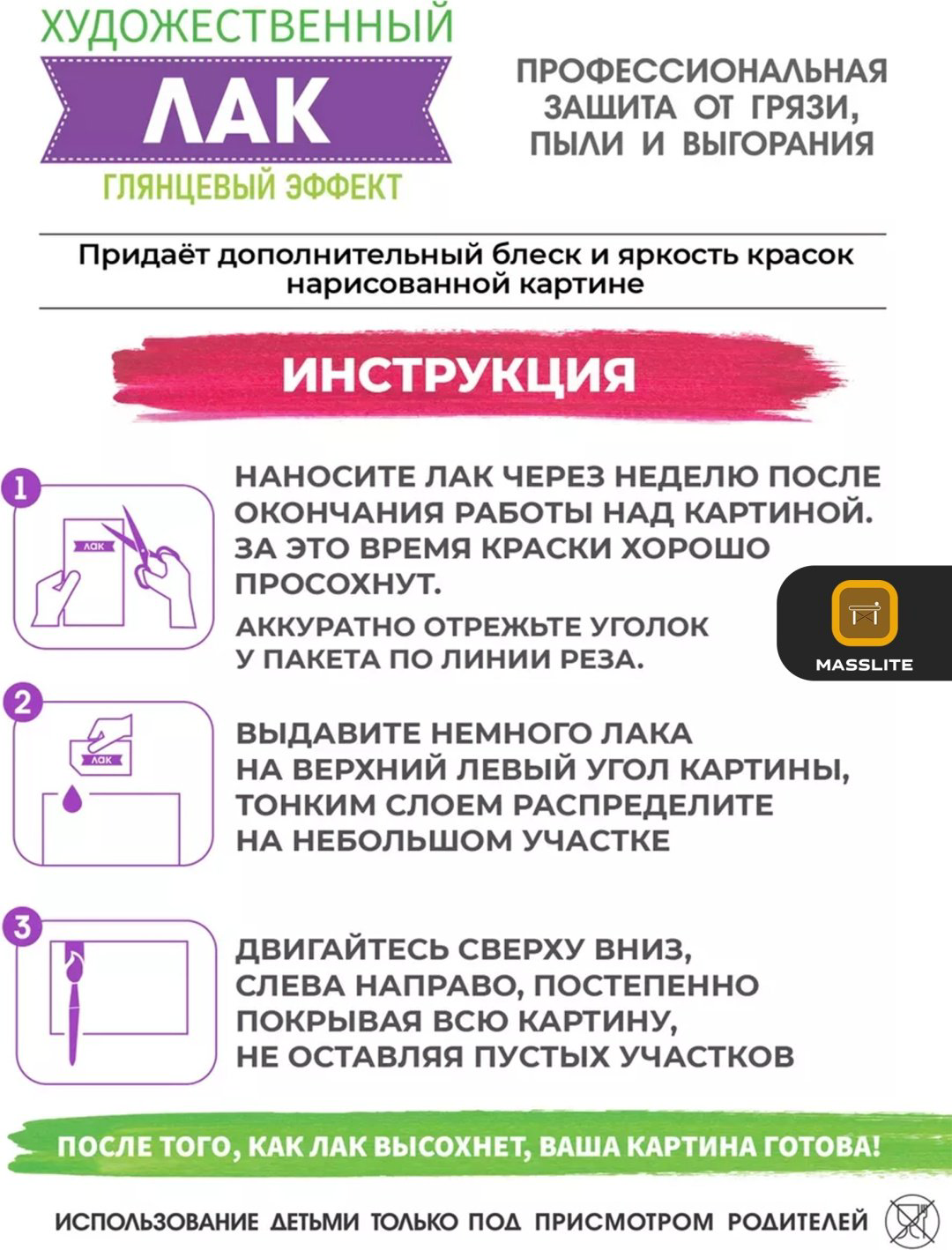 Картина MassLite Два добермана холст на подрамнике 40x50 см купить,NaN